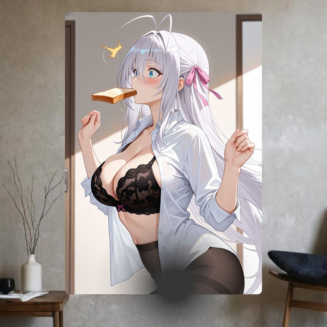 Картинанаметалле(аниме-HighSchooldxd)Россвайссе,20*30см